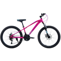 Велосипед CROSSRIDE 24 MTB ST "STALKER", 12", рожевий
