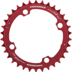 Зірка RaceFace CHAINRING,NARROW WIDE,104X30,RED,10-12S