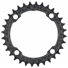 Зірка RACE FACE CHAINRING,NARROW WIDE,104X32,MATTE BLK,10-12S