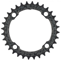 Зірка RACE FACE CHAINRING,NARROW WIDE,104X34,MATTE BLK,10-12S