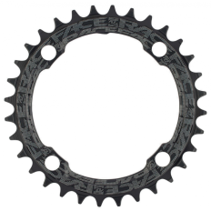 Зірка RACE FACE CHAINRING,NARROW WIDE,104X38,MATTE BLK,10-12S