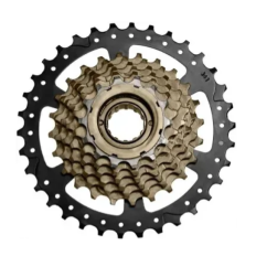 Тріскачка SunRace MFM2A 7DV, 7 швидкостей, 14-34T, Black/Brown, OEM