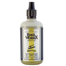 Гальмівна рідина BikeWorkX Braker Mineral, мінеральна, 100 мл