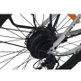 Велосипед з електромотором SPARK E-CITY EASY WAY 17" 48V/500W/12,5Ah сірий матовий, фото 5