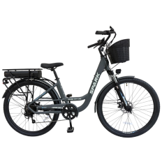 Велосипед з електромотором SPARK E-CITY COMFORT 18" 48V/500W/12,8Ah темно-сірий