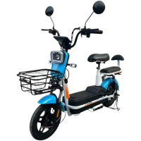 Велосипед з електромотором SPARK BUDDY 14" 48V/500W/12Ah Синій
