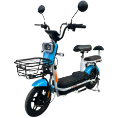 Велосипед з електромотором SPARK BUDDY 14" 48V/500W/12Ah Синій