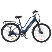 Велосипед з електромотором SPARK E-CITY EASY G0 18" 48V/500W/12,5Ah синій