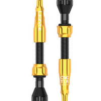 Ніпель для безкамерки LEZYNE CNC TLR VALVE 44MM Золотистий Y14