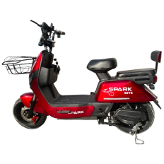 Велосипед з електромотором SPARK BITE 60V/1000W/20Ah 14" Червоний