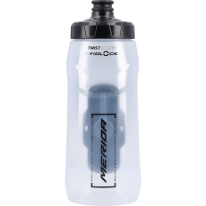 Фляга MERIDA/FIDLOCK Transparent, Glossy Black 620 ccm, Bottle without connector Фляга MERIDA/FIDLOCK Transparent, Glossy Black 620 ccm, Bottle without connector