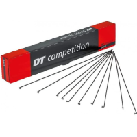 Спицы изогнутые DT competition black 2.0 / 1.8 x 258 mm х100шт