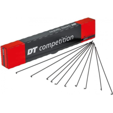 Спицы изогнутые DT competition black 2.0 / 1.8 x 258 mm х100шт Спицы изогнутые DT competition black 2.0 / 1.8 x 258 mm х100шт