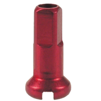 Ниппели алюминиевые DT Standard Aluminium 1.8 x 12 mm Червоний х100шт