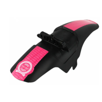 Крило JUICE LUBES, Mudhugger EVO Bolt-On, SHORTY, Default fitting for FOX, PINK