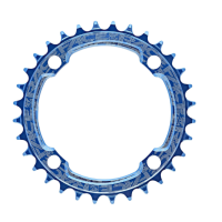 Зірка RACE FACE CHAINRING,NARROW WIDE,104X34,BLU,10-12S
