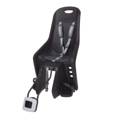 Дитяче крісло заднє POLISPORT Bubbly Maxi Plus FF 29" на підсідельну трубу, 26"-29", 9-22 кг, чорне/