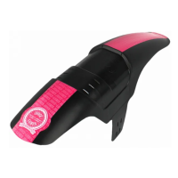 Крило JUICE LUBES, Mudhugger EVO Ziptie Fitting, SHORTY, PINK