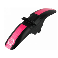 Крило JUICE LUBES, Mudhugger EVO Bolt-On, LONG, Default fitting for FOX, PINK