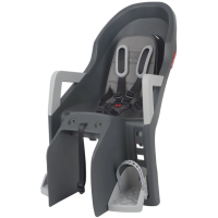Дитяче крісло заднє POLISPORT Guppy Maxi+ CFS на багажник, 9-22 кг, сіре