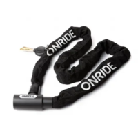 Спецгурт! Замок ONRIDE Tie Lock 10 ланцюговий, під ключ, 5x1000 мм (10шт)
