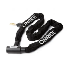 Спецгурт! Замок ONRIDE Tie Lock 10 ланцюговий, під ключ, 5x1000 мм (10шт)