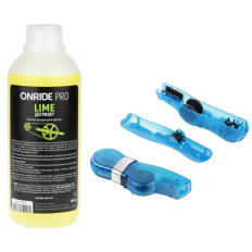 Комплект дегризер ONRIDE PRO Lime 500 мл + Мийка ланцюга