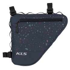 Сумка в трикутник рами KLS Wedge 023 дизайн-конфетті, темно-синій