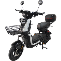 Велосипед з електромотором SPARK BOOST EVO 14" 72V/1200W/20Ah білий