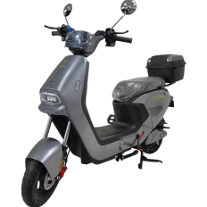 Велосипед з електромотором SPARK RUN EVO 14" 72V/1200W/20Ah сірий