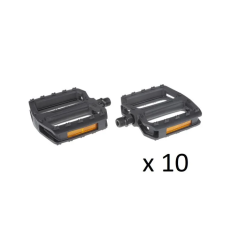 Спецгурт! Педалі ONRIDE Starter 50, пластик (110 x 102), втулка, чорний (10шт)