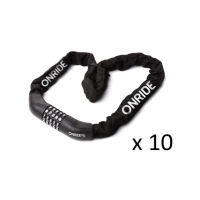 Спецгурт! Замок ONRIDE Tie Code Superior 30 загартований ланцюговий, кодовий, 6x1000 мм (10шт)