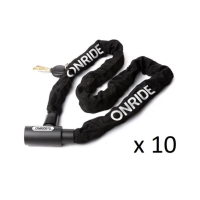 Спецгурт! Замок ONRIDE Tie Lock Superior 30 загартований ланцюговий, під ключ, 6x1000 мм (10шт)