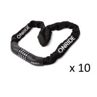 Спецгурт! Замок ONRIDE Tie Code 10 ланцюговий кодовий 4x1000 мм (10шт)