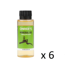 Спецгурт! Гальмівна рідина ONRIDE Mineral Oil 100 мл (6шт)