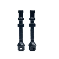 Безкамерний ніпель Stan's Universal+ Valves, regular, FV 35 мм, алюміній, пара, чорні