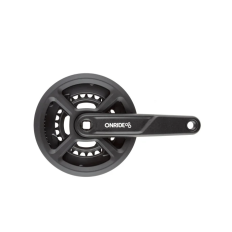 Комплект шатунів ONRIDE Duet 1110P, під квадрат, 175 мм, 40-26T, на 11/10/9 шв., чорний