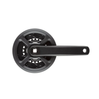 Комплект шатунів Prowheel CTD-CY01, під квадрат, 175 мм, 36-22T, на 11/10/9 шв., чорний