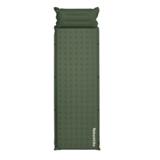 Самонадувний килимок Naturehike CNK2550WS025, з подушкою, 200х65х3 см, зелений