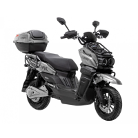 Електричний мопед Corso BlackFury BF-645014 (2800Вт літій-залізо-фосфатний 72В 40Ач) 12" сірий