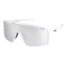 Окуляри R2 WINNER white (matt), лінза clear to grey (ice blue chrome) PC Photochromic, кат. 0-3