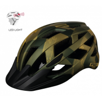 Шолом R2 Lumen Junior колір зелений/золотий матовий розмір S 52-56 см