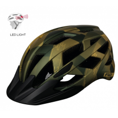 Шолом R2 Lumen Junior колір зелений/золотий матовий розмір S 52-56 см