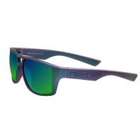 Окуляри R2 MASTER aurora (TR90), лінза smoke (Polarized TAC), покриття ice green real-full revo, кат