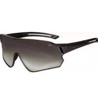 Окуляри Relax Artan black matt, лінза smoke (TAC 1,1mm Polarized), silver mirror, кат. 0