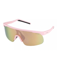 Окуляри дитячі R2 LIT pink, powdery (matt), лінза brown (pink chrome) PC, кат. 2