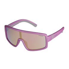 Окуляри дитячі R2 INVADER purple-pink (metallic, matt), лінза brown (pink-gold chrome) PC, кат. 3
