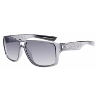 Окуляри R2 MASTER grey-black (TR90), лінза smoke (Polarized TAC), покриття flash mirror, кат. 3