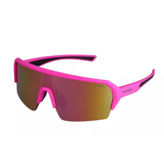 Окуляри дитячі R2 HYPE neon pink (matt), лінза brown (pink chrome) PC, кат. 3