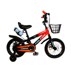 Велосипед дитячий CORSO 14" Falcon FC-14219 (сталева рама, дискові гальма, дзвоник, бутилочка)